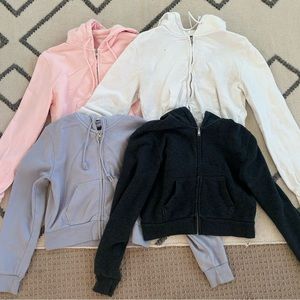 Brandy Melville Crystal hoodie bundle!